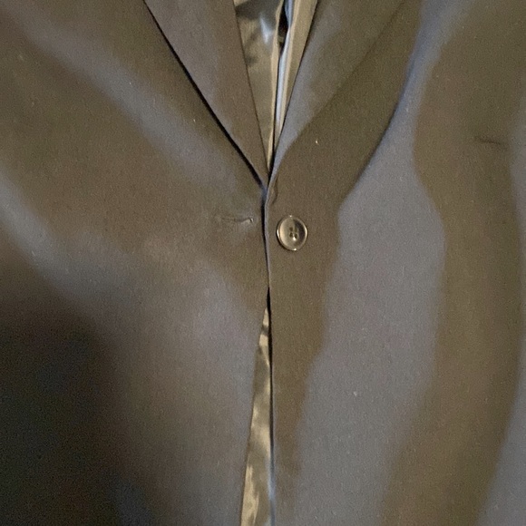 Portmans Made in Australia Black Open Jacket Sz 12 - Picture 8 of 10